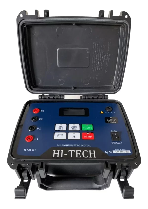Terrômetro Digital de 4 Hastes HTTR-01 - HI Tech | Locação